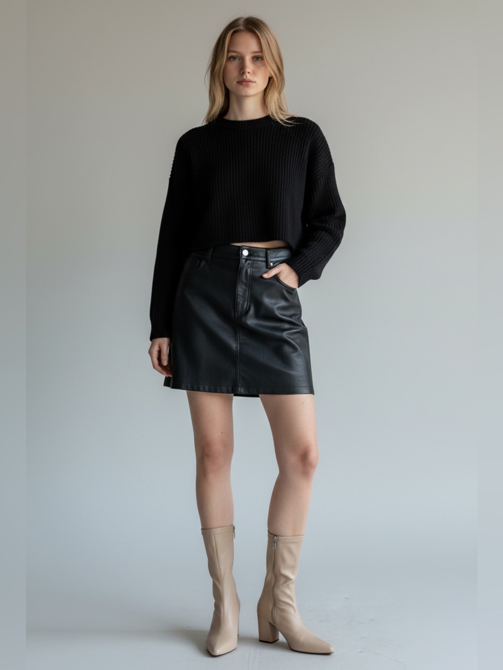 rag & bone Phoenix Wedge Bootie in Lightsand - Picture 2 of 7
